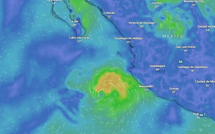 Nuevo ciclón “Gilma” está por gestarse en el Pacífico; esta es su posible trayectoria