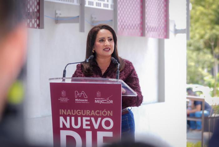 Nuevo DIF de Uruapan refleja visión social de Gladyz Butanda en obra pública