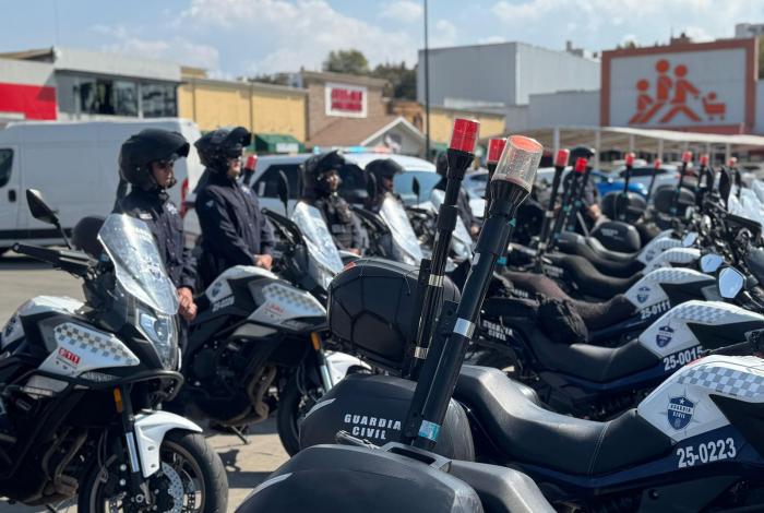 Nuevo grupo motorizado de la SSP agilizará atención y prevención del delito
