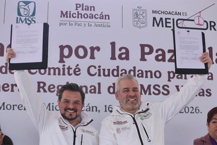 Nuevo hospital del IMSS en Villas del Pedregal contará con 54 especialidades: Bedolla