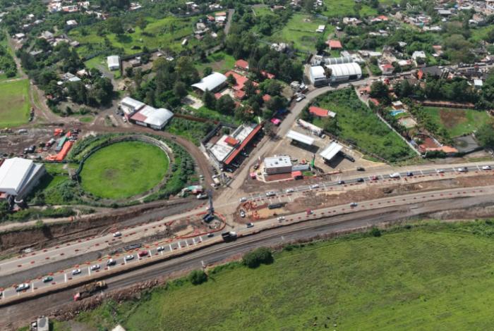 Nuevo puente de Santiago Undameo en Morelia garantizará un cruce seguro y tráfico fluido