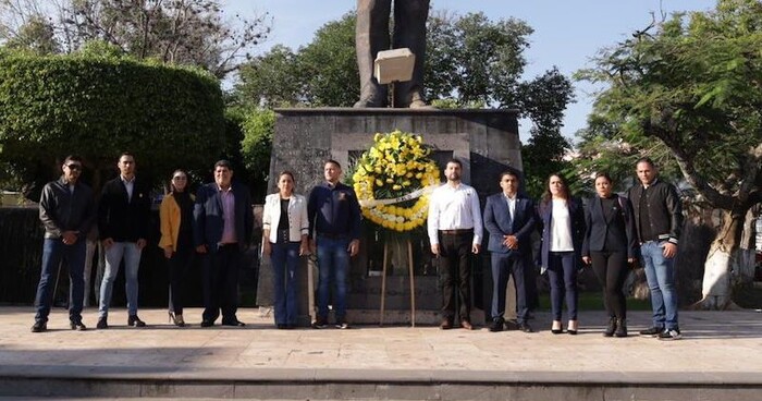 Octavio Ocampo conmemora 54 aniversario luctuoso del General Lázaro Cárdenas