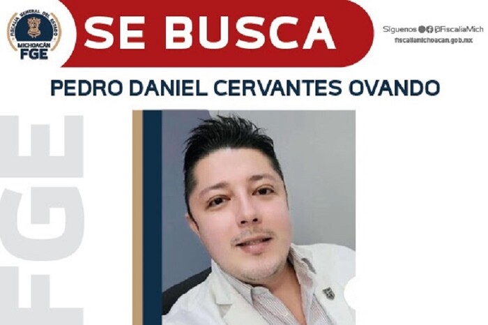 Ofrece FGE, recompensa para localizar y detener a Pedro Daniel Cervantes Ovando