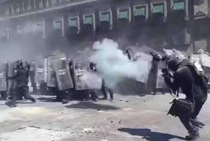ONU muestra preocupación por el excesivo uso de la fuerza en protestas de México