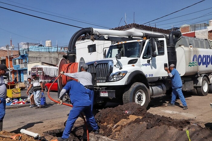 OOAPAS Morelia superó en 44% la sustitución de tuberías proyectadas en 2024