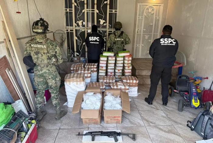 Operación Frontera Norte en México incauta 52 toneladas de drogas