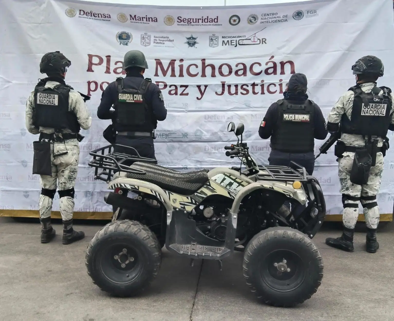 Operativo interinstitucional de seguridad en 11 municipios deja 16 detenidos: SSP