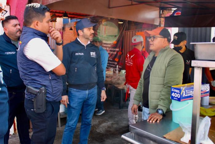 Orden en la vía pública, clave para una Morelia más segura y funcional: Yankel Benítez