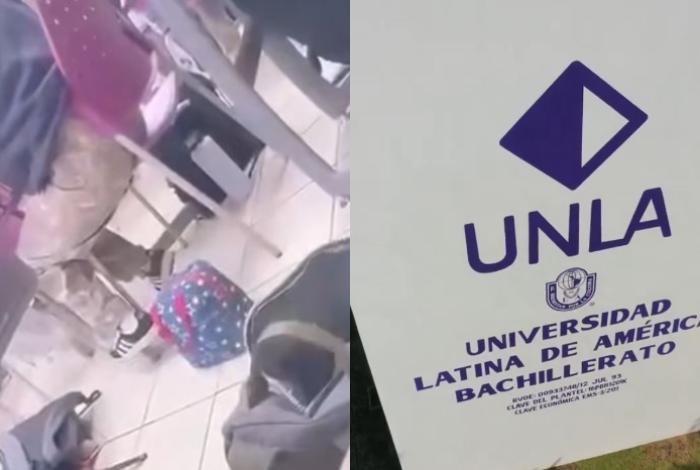 Padre armado ingresa a salón de la UNLA y amenaza a alumnos por bullying contra su hijo; FGE ya investiga