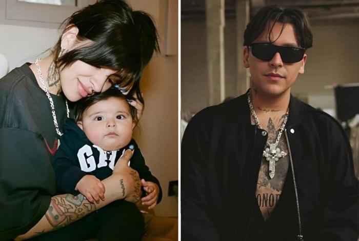 Padres de Christian Nodal retan al cantante por el futuro de su hija Inti y muestran apoyo a Cazzu