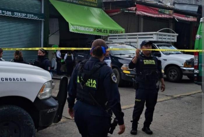 Paola resultó herida por esquirla de bala, en violento asalto en la Central de Abastos