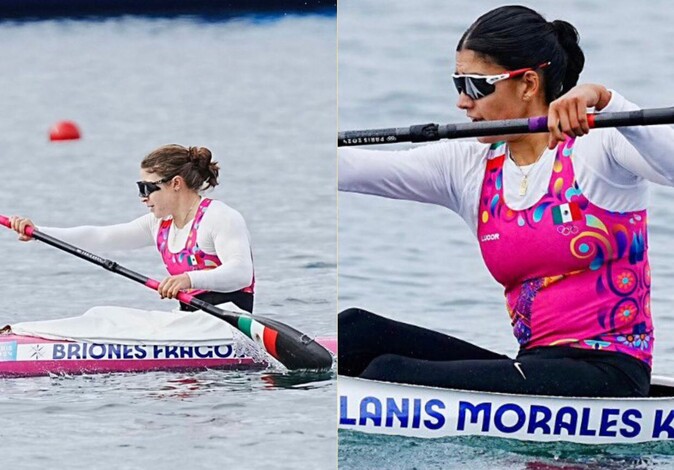 #París2024 | Beatriz Briones y Karina Alanís avanzan a Semifinales de Canotaje Sprint