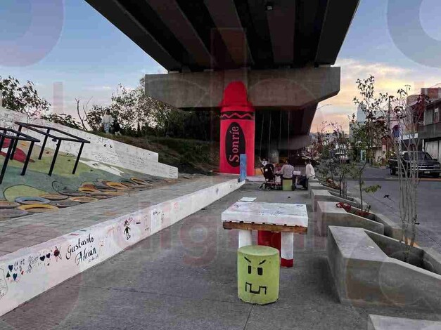 Parque infantil «Lapis»: un oasis de diversión y color, en Morelia