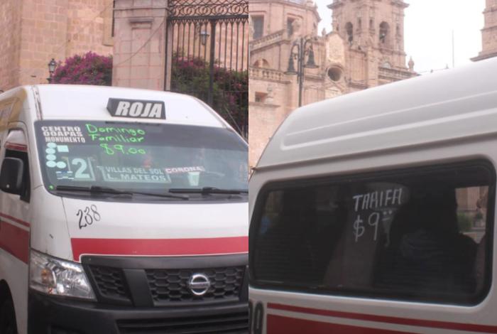 Pasajeros denuncian despojo de sus pertenencias a mano armada en combi de Morelia