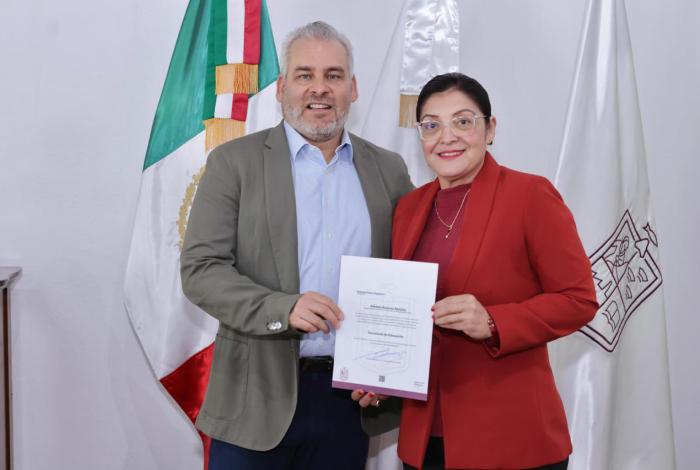 Patricia Flores, nueva secretaria de Educación
