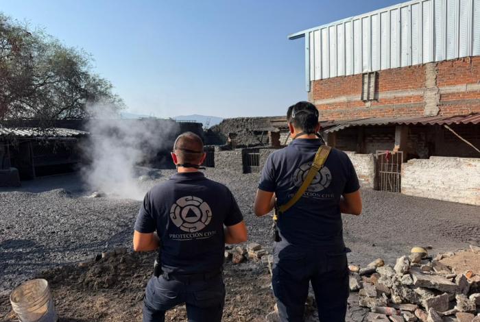 PC estatal atiende actividad hidrotermal registrada en Ixtlán