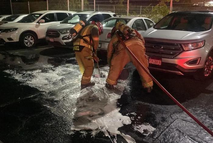 PC Estatal atiende fuga de gas reportada en un gimnasio de Morelia