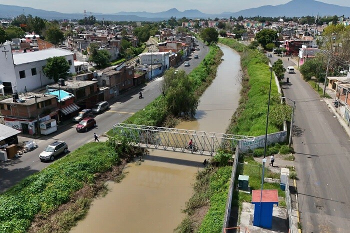 PC monitorea nivel del río de Morelia y confirma que se mantiene desfogue de la presa