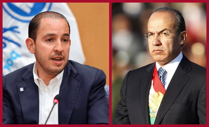 ¡Pelea, pelea! Marko y Felipe Calderón se lanzan sombrerazos en X