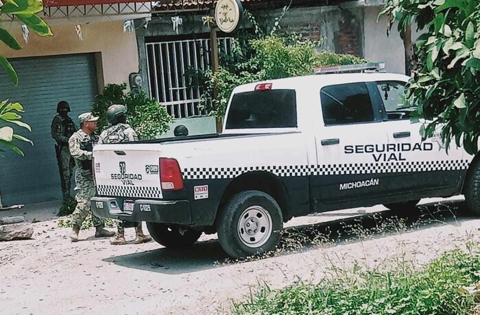 Pepenador resulta herido por bala perdida en Apatzingán