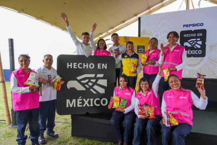 PepsiCo recibe el sello ‘Hecho en México’ y detalla inversión de 100 millones de dólares