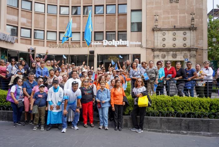 Peregrinos de la Diócesis de Tampico, viven su fe en Morelia