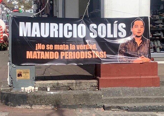 Periodistas exigen entrega de copia de la carpeta de investigación a familia de Mauricio Solís