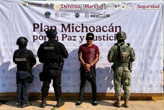 Plan Michoacán: 12 detenidos, 11 vehículos asegurados y una toma inhabilitada