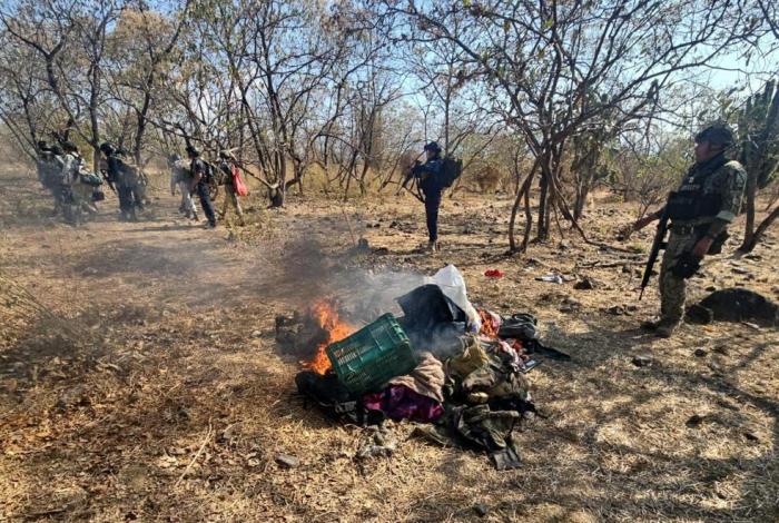 Plan Paricutín: destruyen n4rcocamp4mento en Buenavista