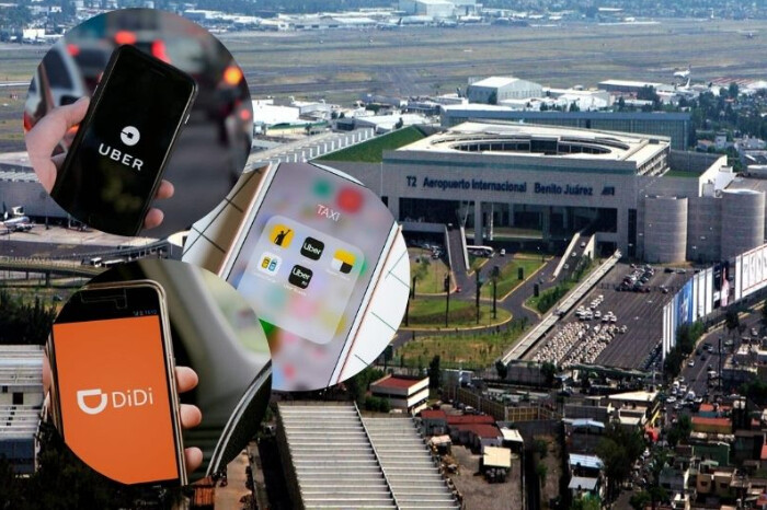 Plataformas digitales, como Uber y DiDi, piden reformas para poder recoger pasaje en aeropuertos