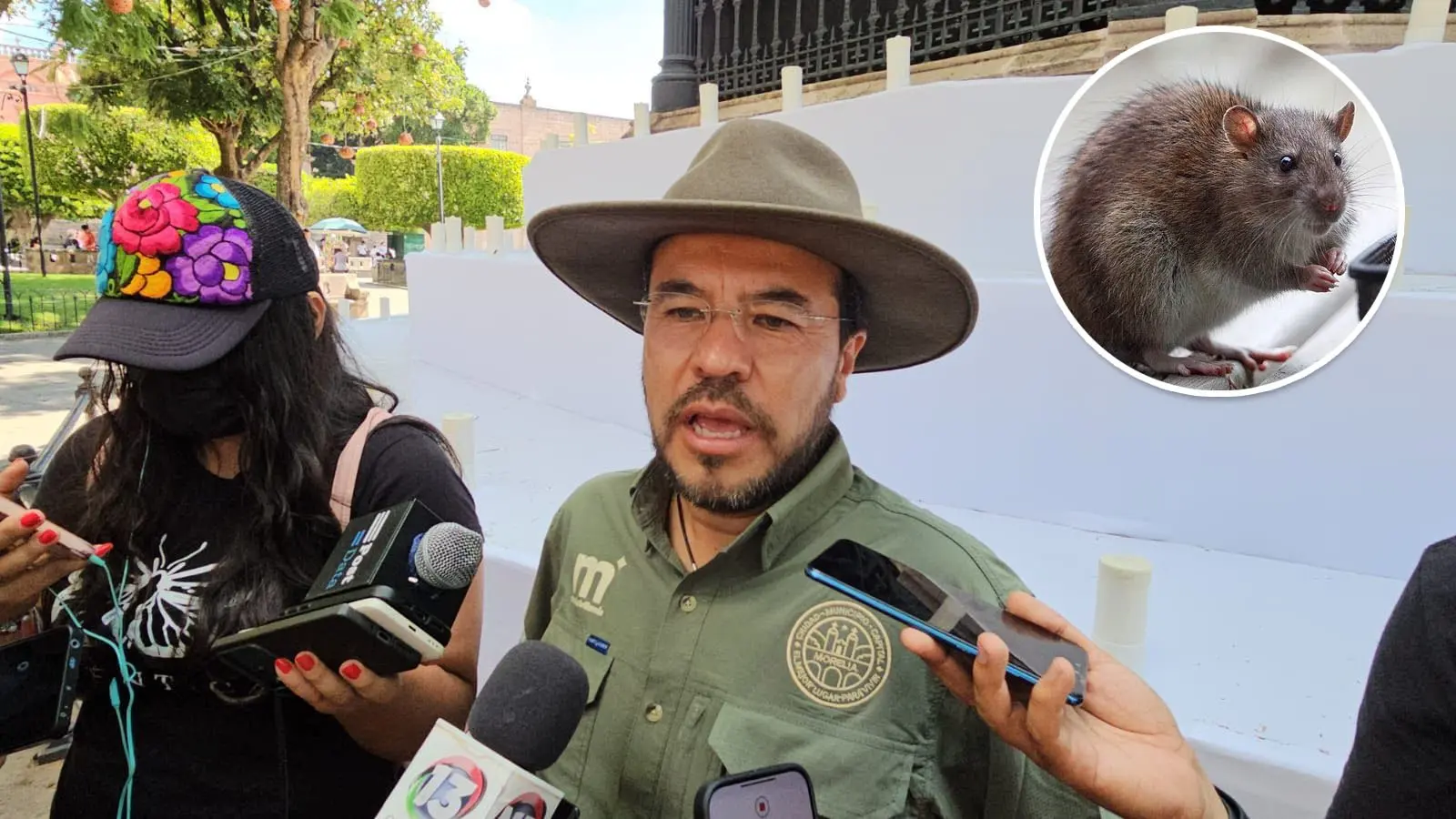 Plazas y espacios públicos de Morelia, libres de plagas; afirma Netza Vázquez