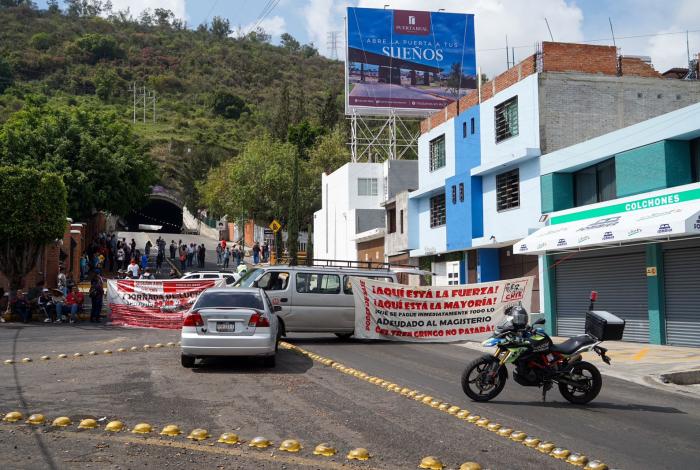Poder de Base sigue manifestaciones en Morelia