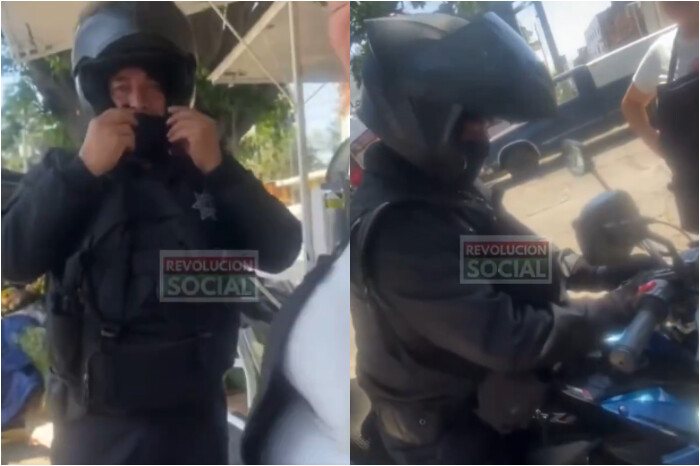 Policía Auxiliar ya investiga al agente que le tomó fotos a una menor de edad, en Morelia