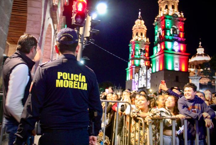 Policía de Morelia, lista para temporada navideña