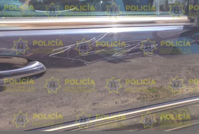 Policía Morelia atiende reporte ciudadano por daño a vehículo en la colonia 5 de Mayo; hay un detenido