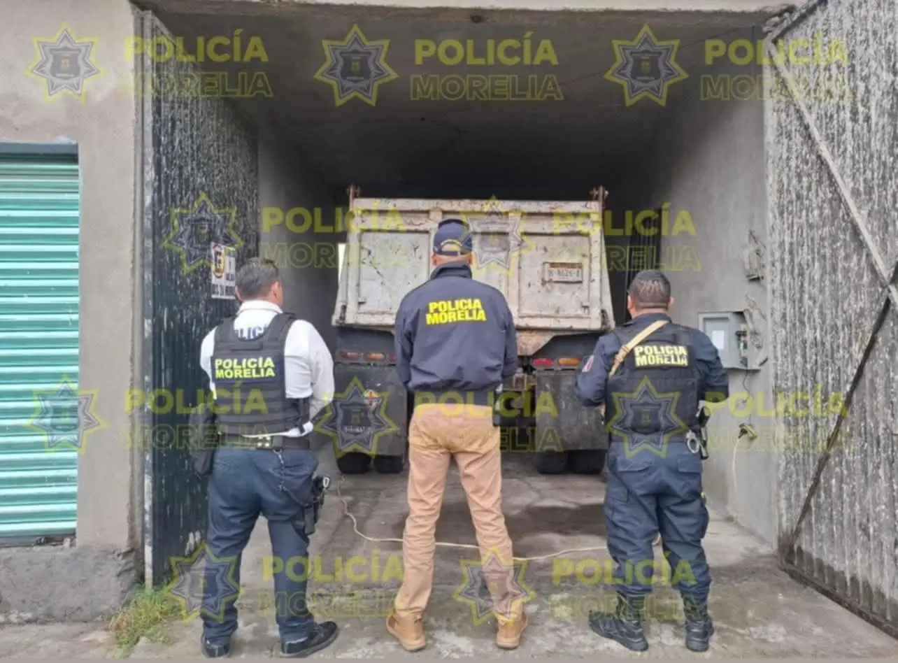 Policía Morelia localiza camión implicado en la muerte de ciclista