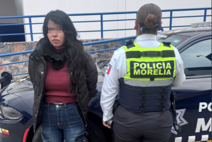 Policía Morelia recupera motocicleta robada en el Centro Histórico