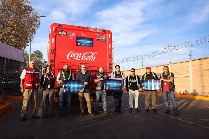 Policía Morelia y Coca Cola Femsa lanzan campaña para promover el orden vial