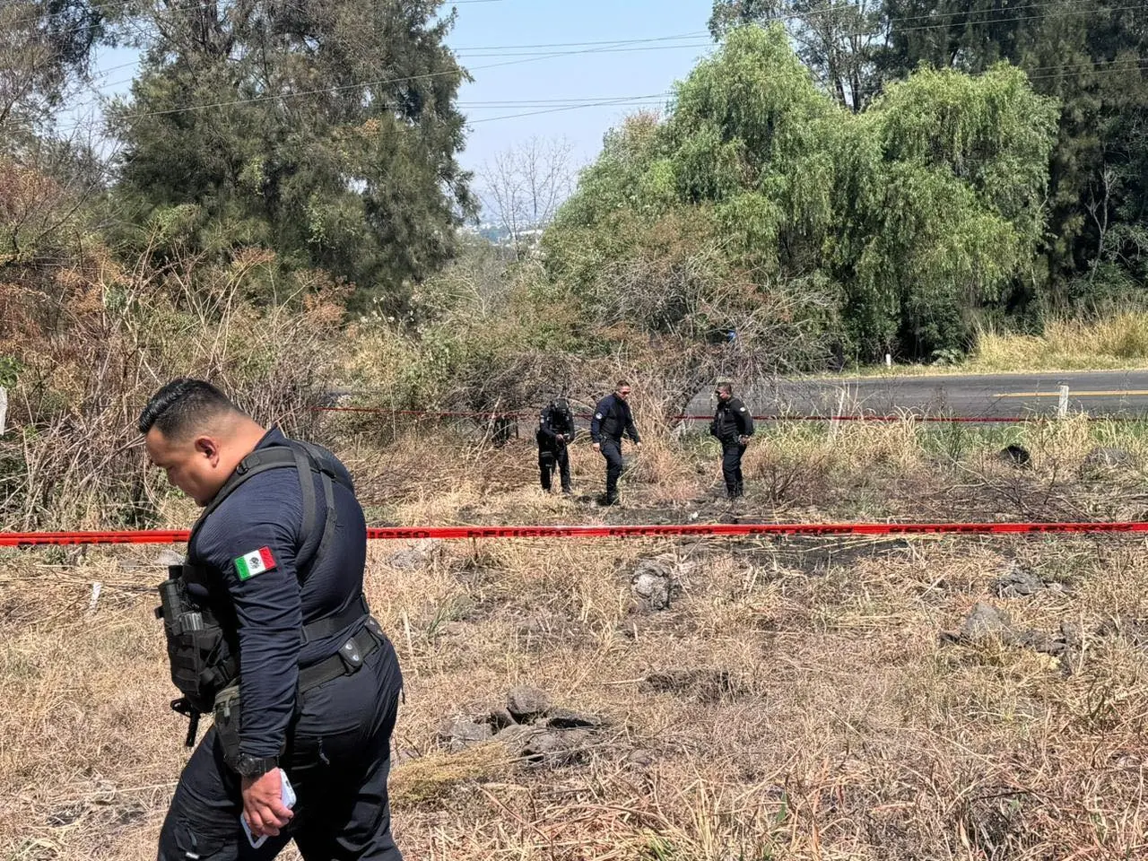 Policías de Zamora localizan artefacto presuntamente explosivo en el Libramiento Norte