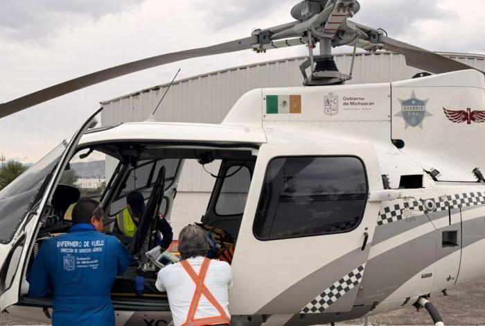 Por aire y tierra, el apoyo a heridos en Coahuayana; federación y estado despliegan operativo conjunto: Raúl Zepeda