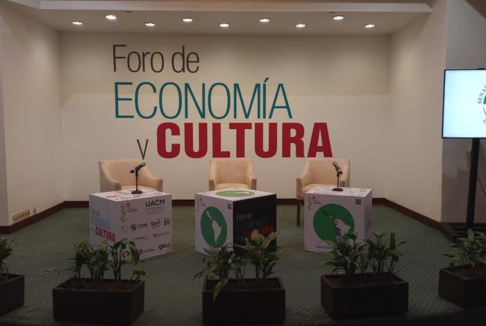 Por concluir convocatoria para participar en el Foro de Economía y Cultura 2025