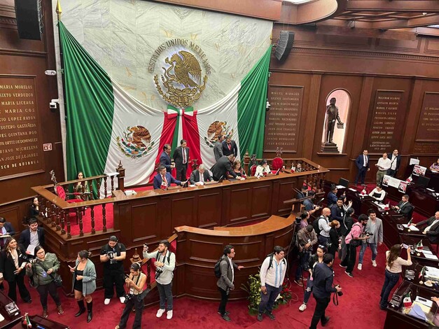 Por mayoría, diputados aprueban Reforma al Poder Judicial de Michoacán en el Congreso del Estado