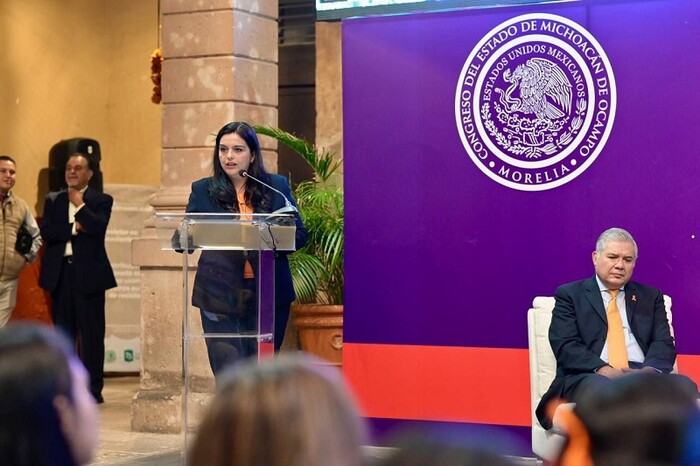 Por una vida sin violencia, Congreso de Michoacán es espacio seguro para mujeres: Tere Herrera