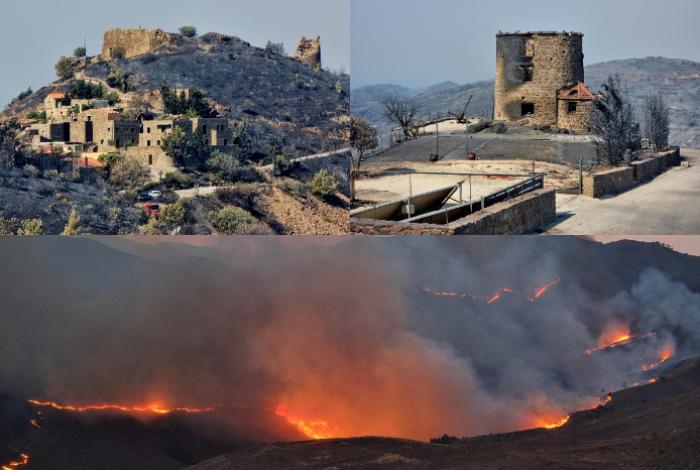 Potente ola de calor azota a Europa y potencia incendios; solo en Grecia las llamas han devorado 10 mil hectáreas