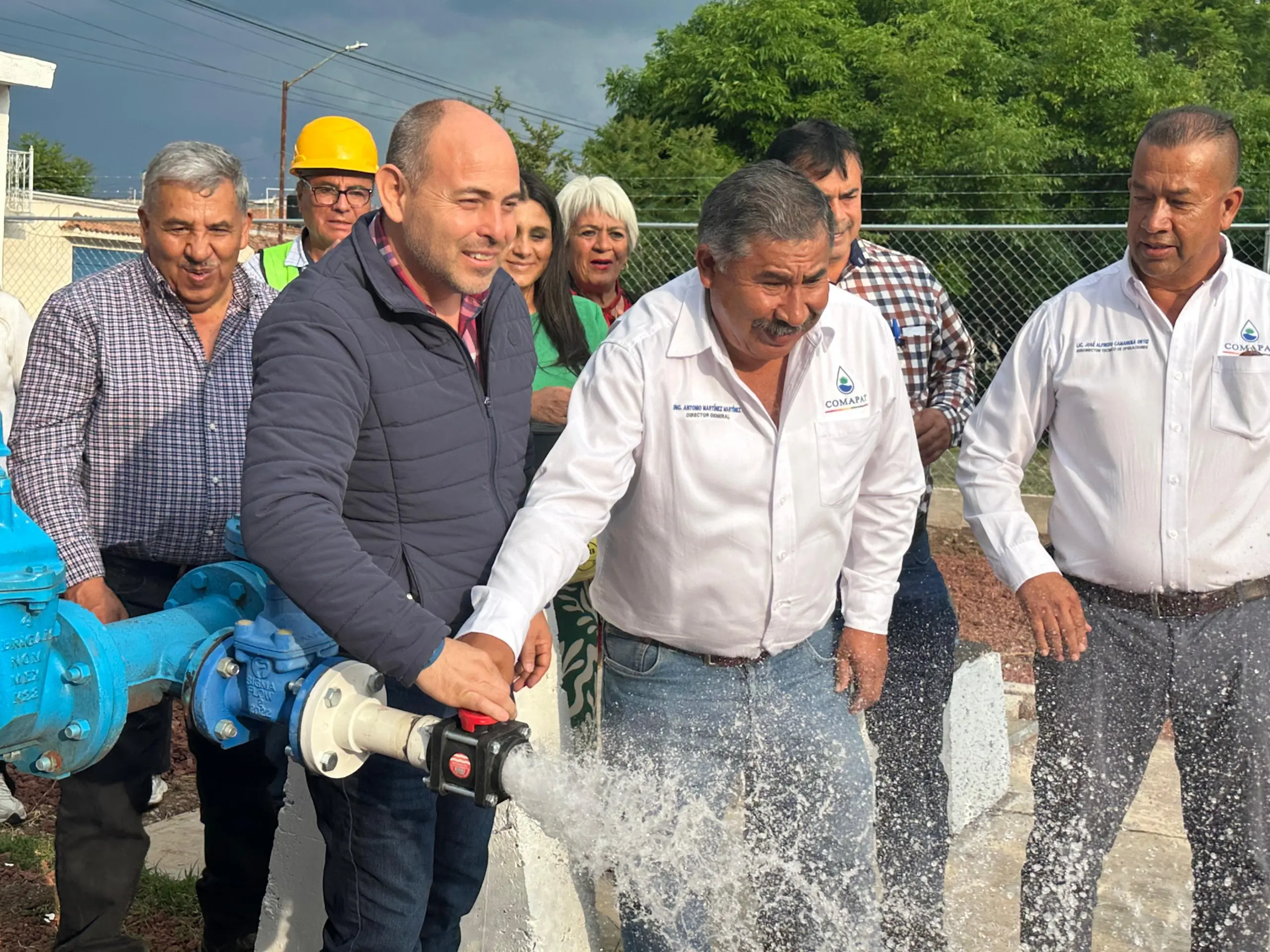 Pozo de Fracc. Santa Fe entra en operación; garantizará agua potable en Tarímbaro