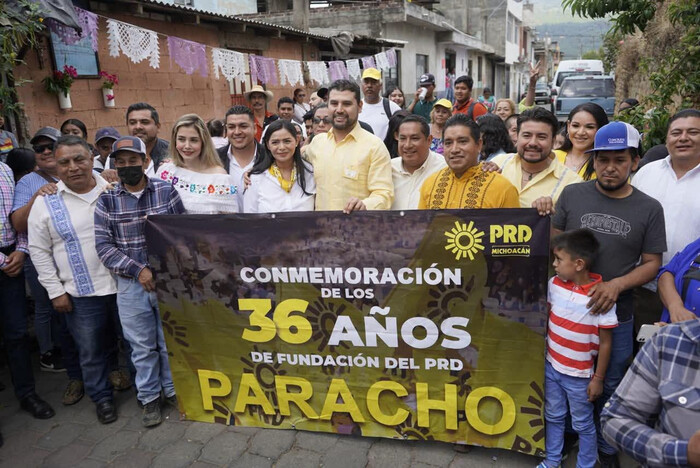 PRD se fortalece en estos 36 años de lucha: Araceli Saucedo