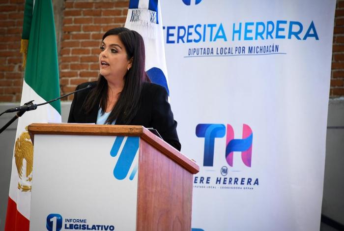 Presenta diputada Tere Herrera primer informe legislativo