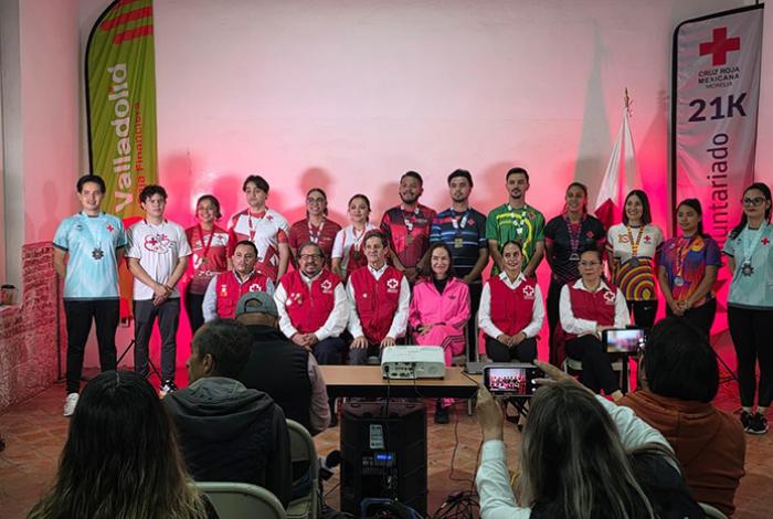 Presentan Imcufide y Cruz Roja la Carrera Atlética ‘Corremos, celebramos, ayudamos’