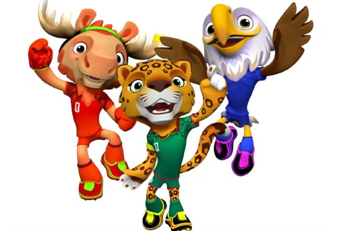 Presentan las mascotas oficiales del Mundial de Fútbol 2026: Maple, Zayu y Clutch