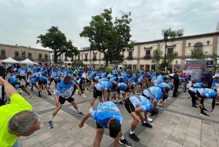 Presente la Guardia Nacional en la carrera atlética “El camino hacia La Paz”